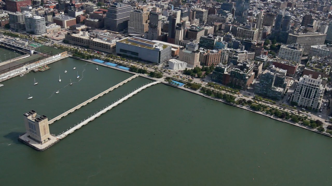 Holland Tunnel Ventilator Shaft (aerial looking down)