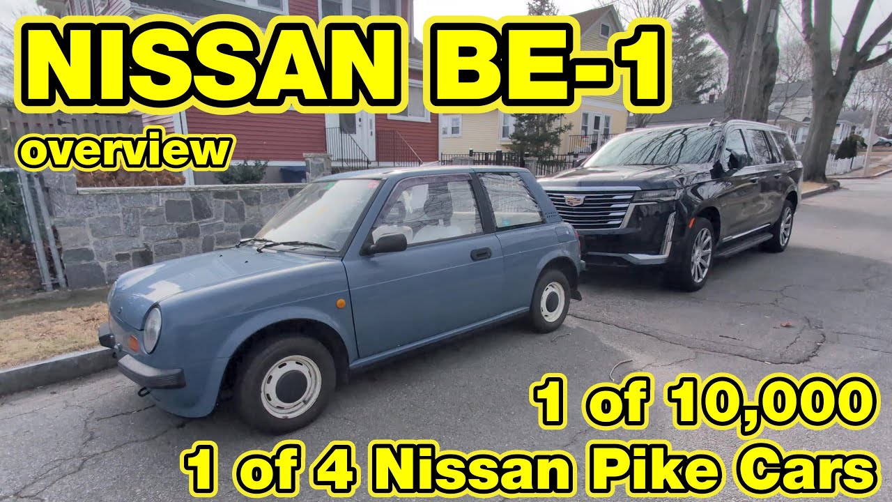 1988 Nissan BE-1 Overview and Drive - 1 of 10,000 Built