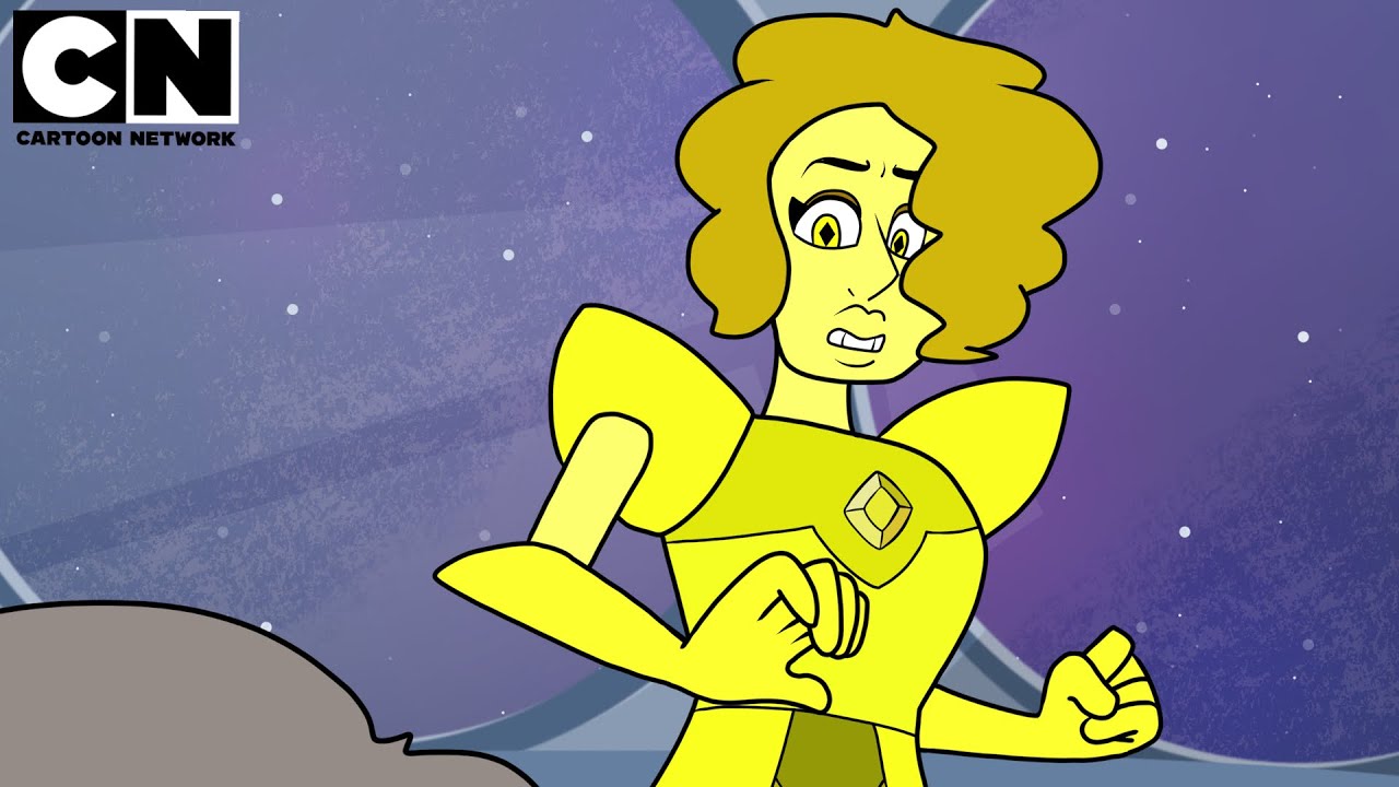 YELLOW DIAMOND WHITOUT HELMET - steven universe animation (not real/fan made)