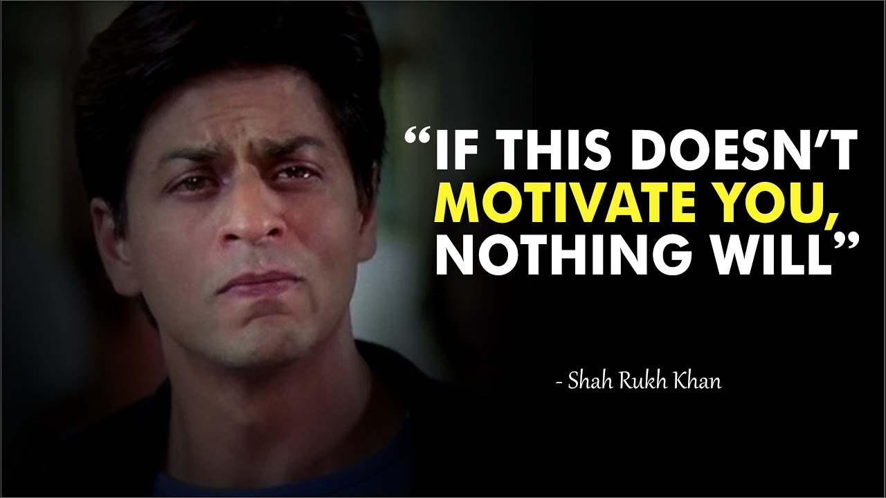 Shah Rukh Khan Eye Opening Speech (english)