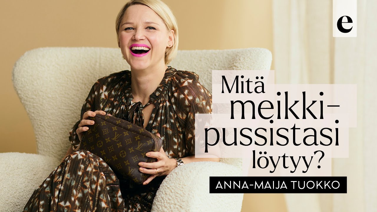 Anna-Maija Tuokko, mitä meikkipussistasi löytyy?