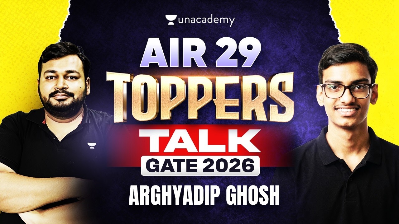 GATE 2026 | AIR 29 Toppers talk | Chemical Engineering | Arghyadip Ghosh | Ankur Bansal Sir