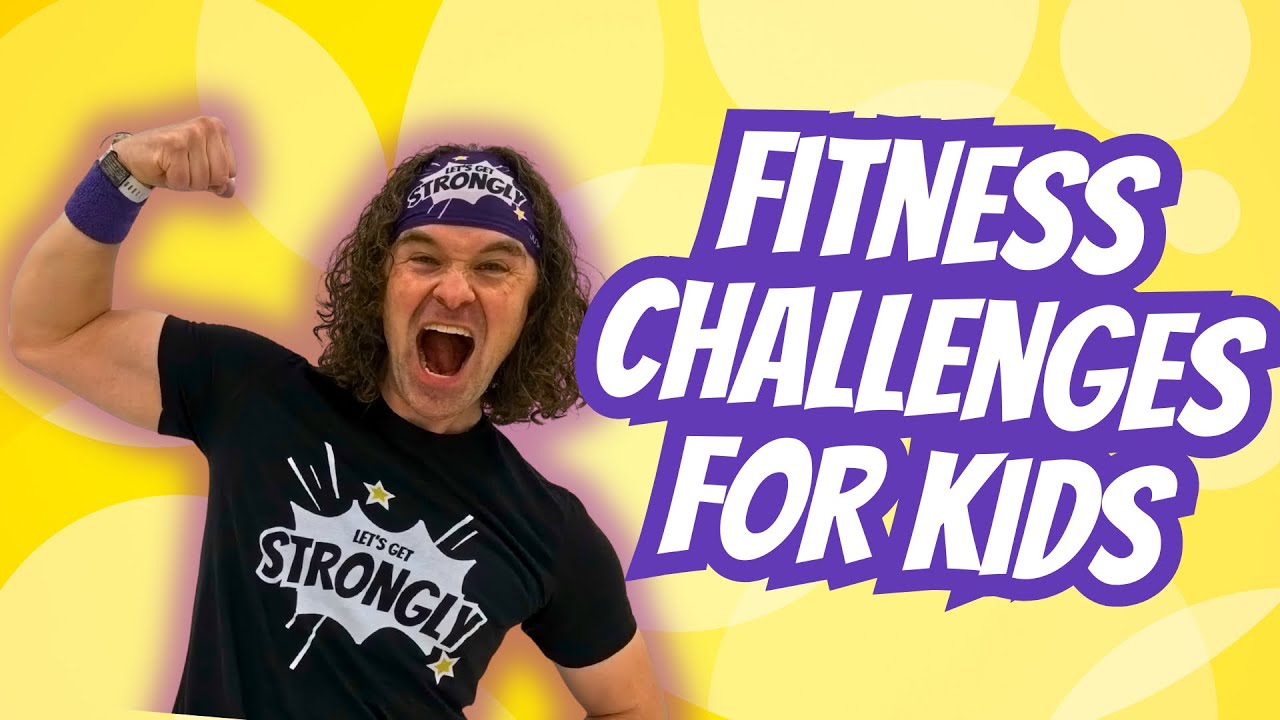 Activity Challenges For Kids!  CAN YOU BEAT MR. STRONGLY?💪🤪#brainbreaks #peclass #mrstrongly 