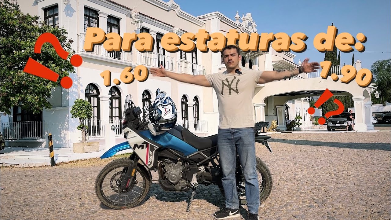 Sonido y comparación de estaturas de la 450MT de CFMOTO (ft. @Bike.Knights y @conmdemiguel)