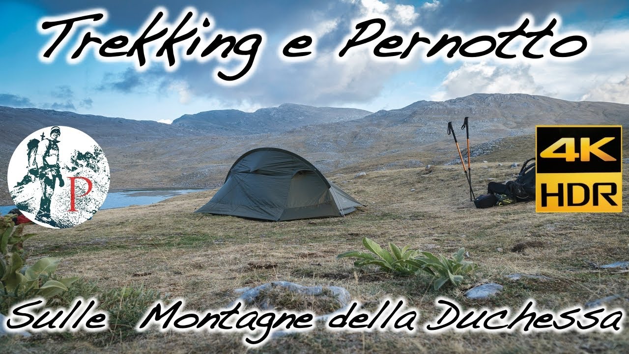 TREKKING E PERNOTTO sui Monti della Duchessa con @LucaVentrellaOutdoors  🏕️