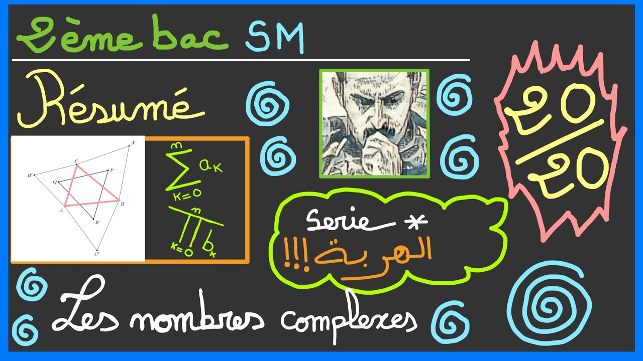 nombres complexes et sommes et produits :  du serie * 2bac sm