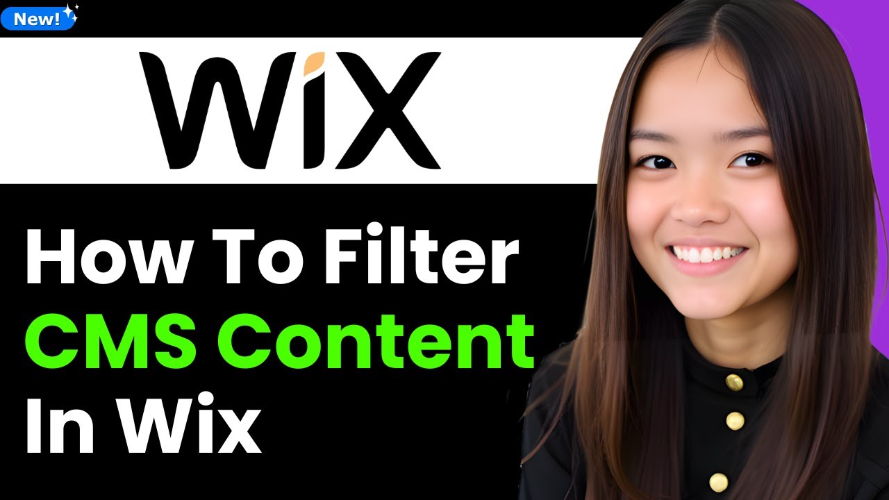 Как фильтровать контент CMS в Wix – Dynamic Page Control 2025 (пошаговое руководство)