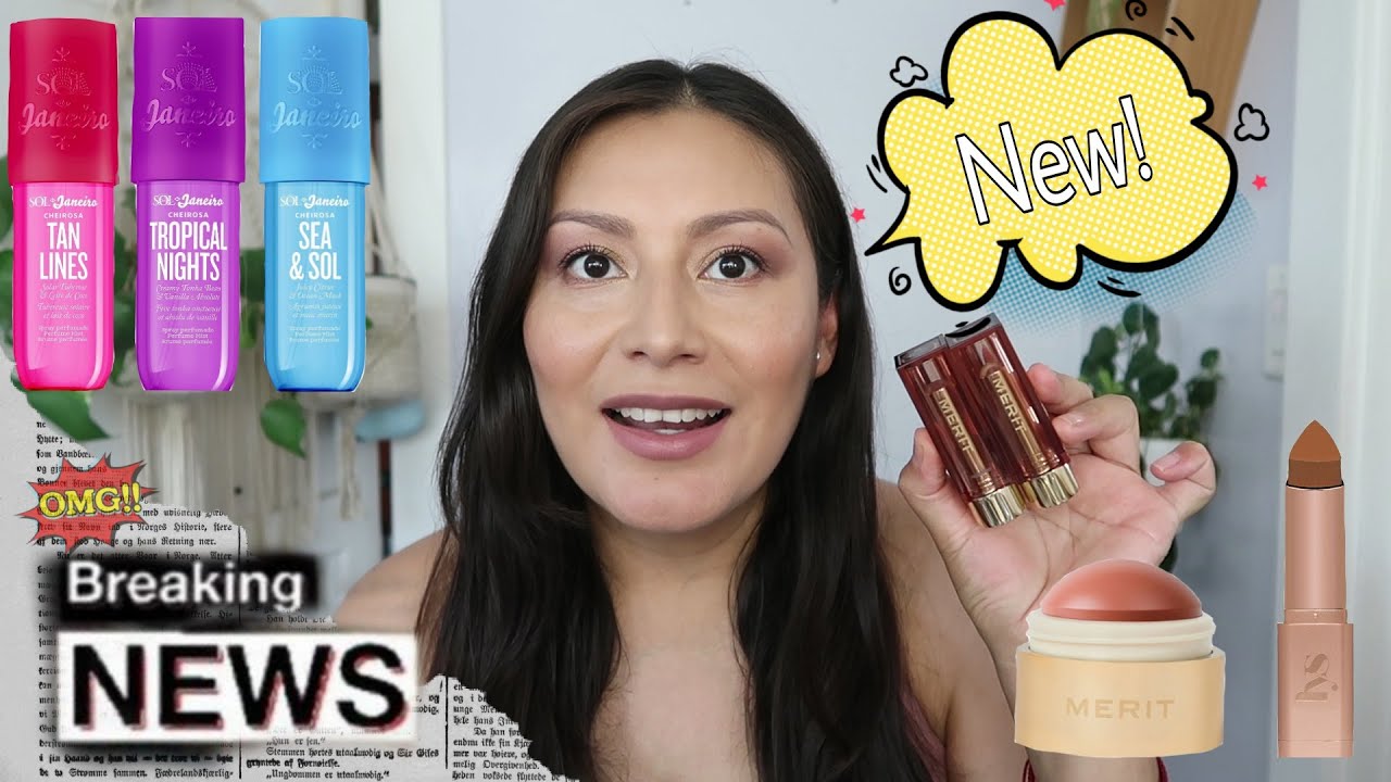 CRUELTY-FREE NEWSROOM 1: WHAT'S NEW W/ @MERIT BEAUTY, SAIE, SOL DE JANEIRO & MORE.