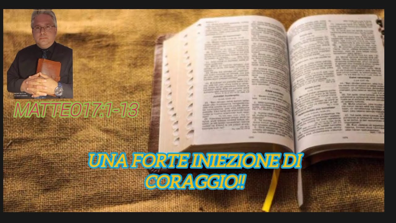 Una forte iniezione di coraggio!!