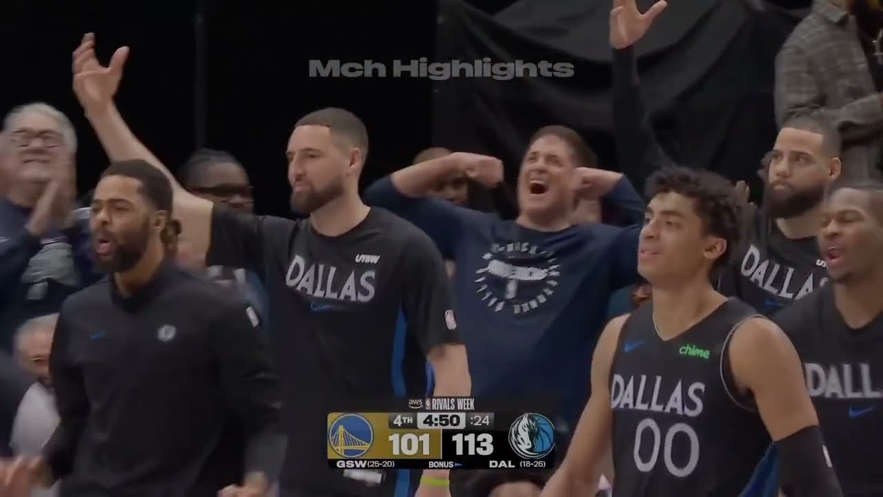 MAVERICKS VS WARRIORS Highlights January 22, 2026