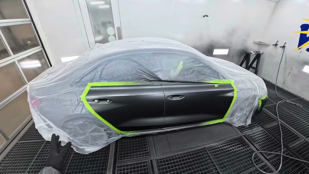 Audi LZ7S Lakiranje @Samo_seha #painting #carpainting #glasurit #paintjob #spraypaint #line100 