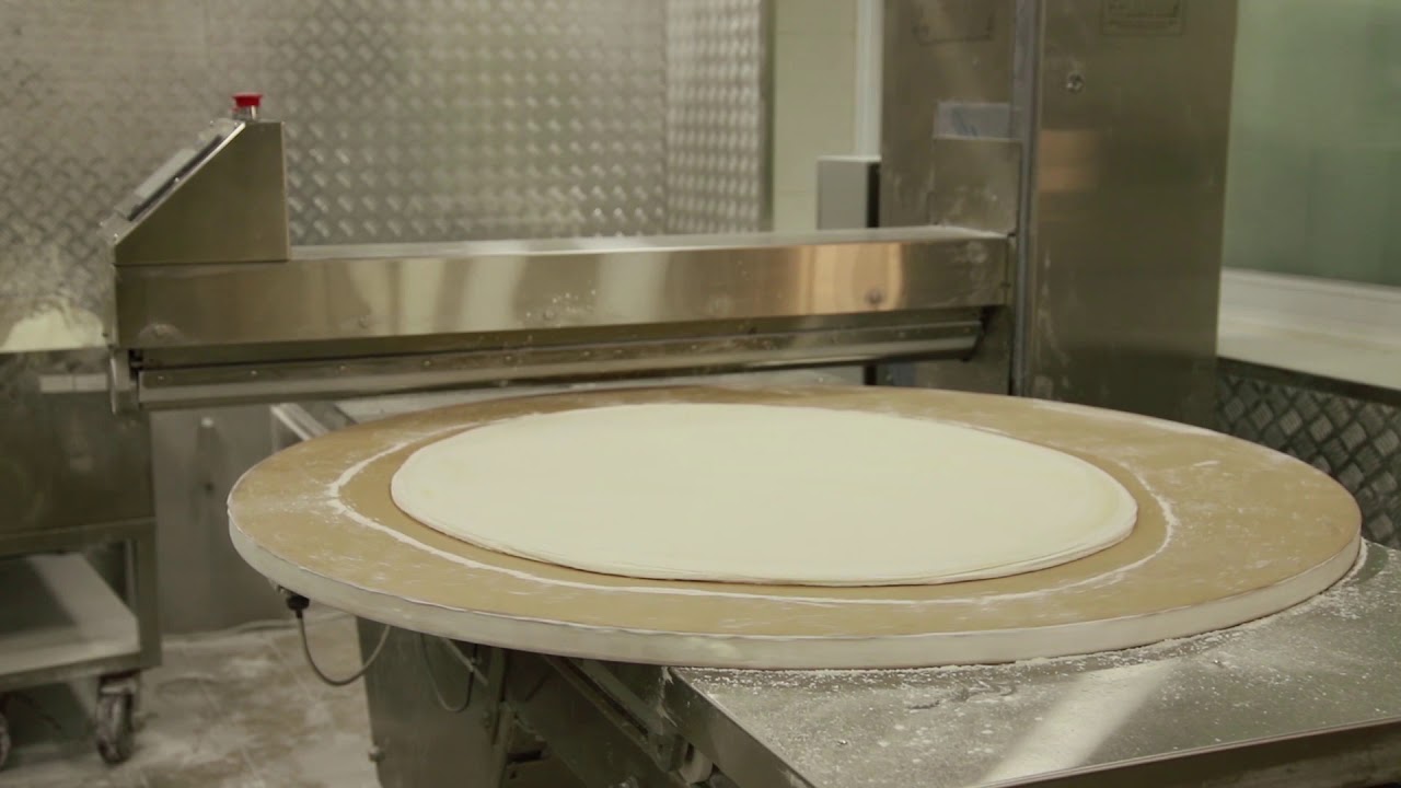 AUTOMTIC BAKLAVA DOUGH ROLLING MACHINE BDR-120آلة أوتوماتيكية لرق عجينة البفلاوة