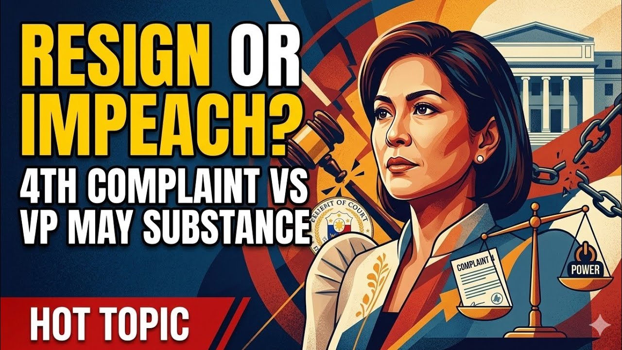 RESIGN OR IMPEACH? | 4th Impeachment Complaint vs Sara Duterte May ‘Substance’ |Atty. Bueno Explains