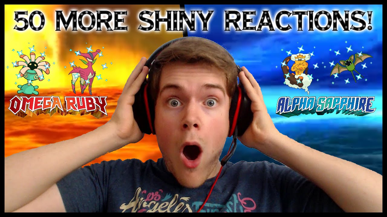 50 MORE LIVE Shiny Reactions in Omega Ruby & Alpha Sapphire Montage!