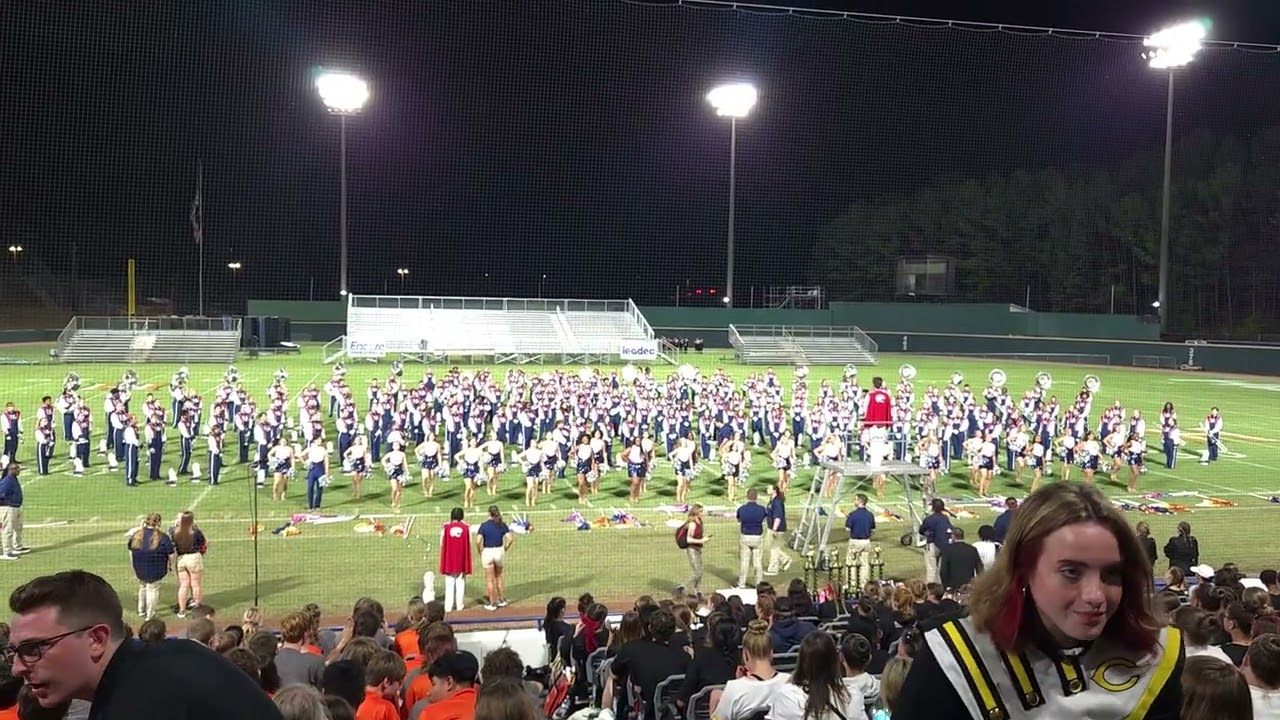 USA Jaguar Marching Band performance at Hoover Invitational, 10/18/2025