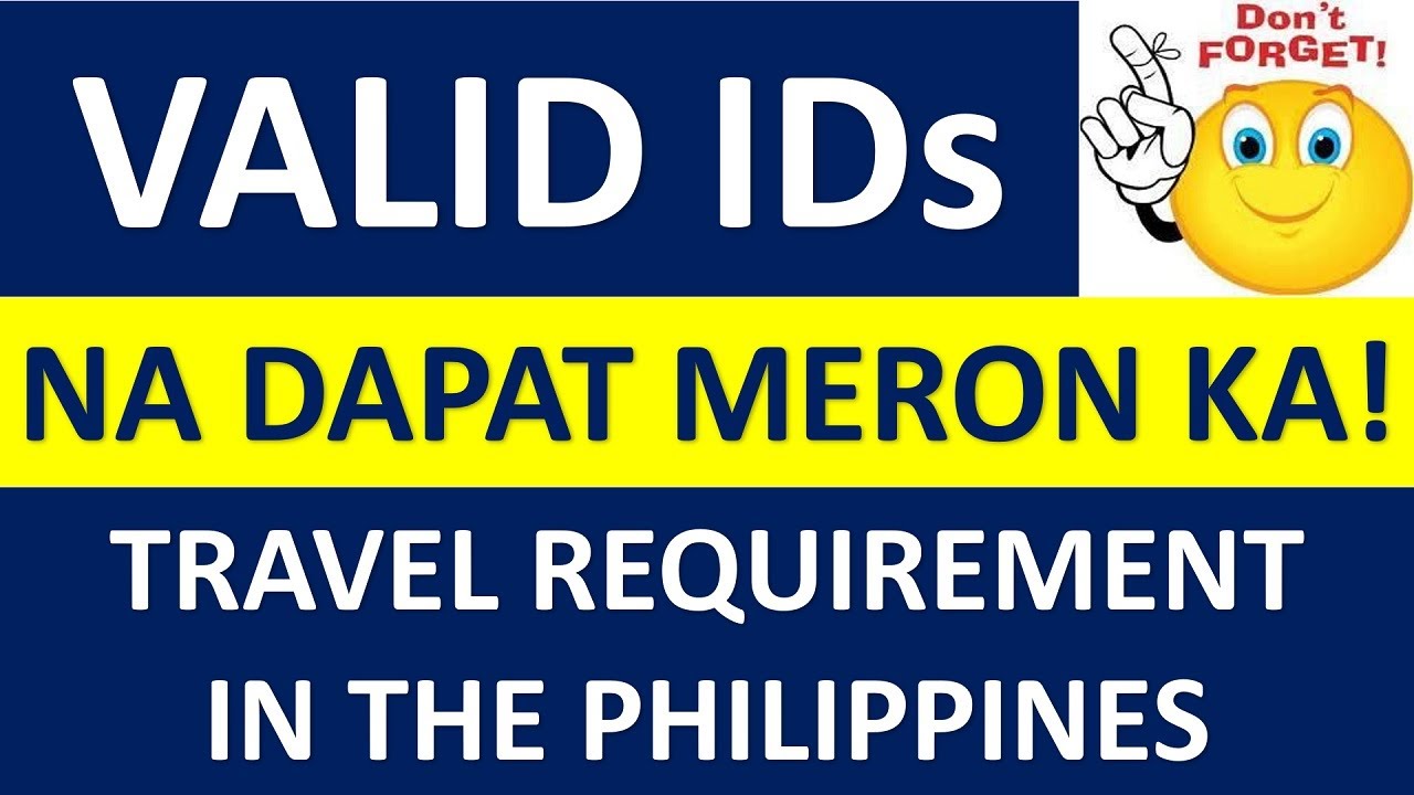 10 VALID IDs NA DAPAT MERON KA | Valid Identification for Filipinos