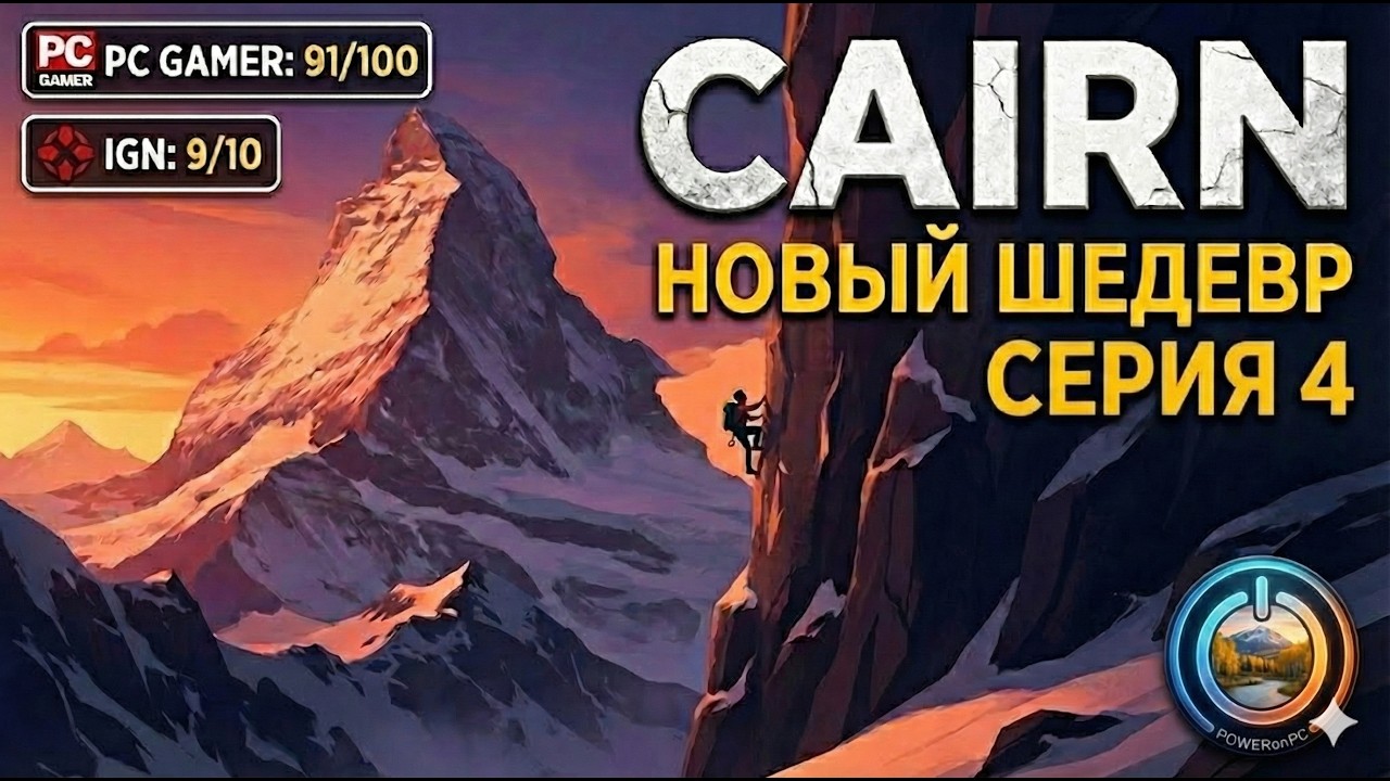 Выше облаков. Одно неверное движение... 🧗‍♂️ | Cairn — #4