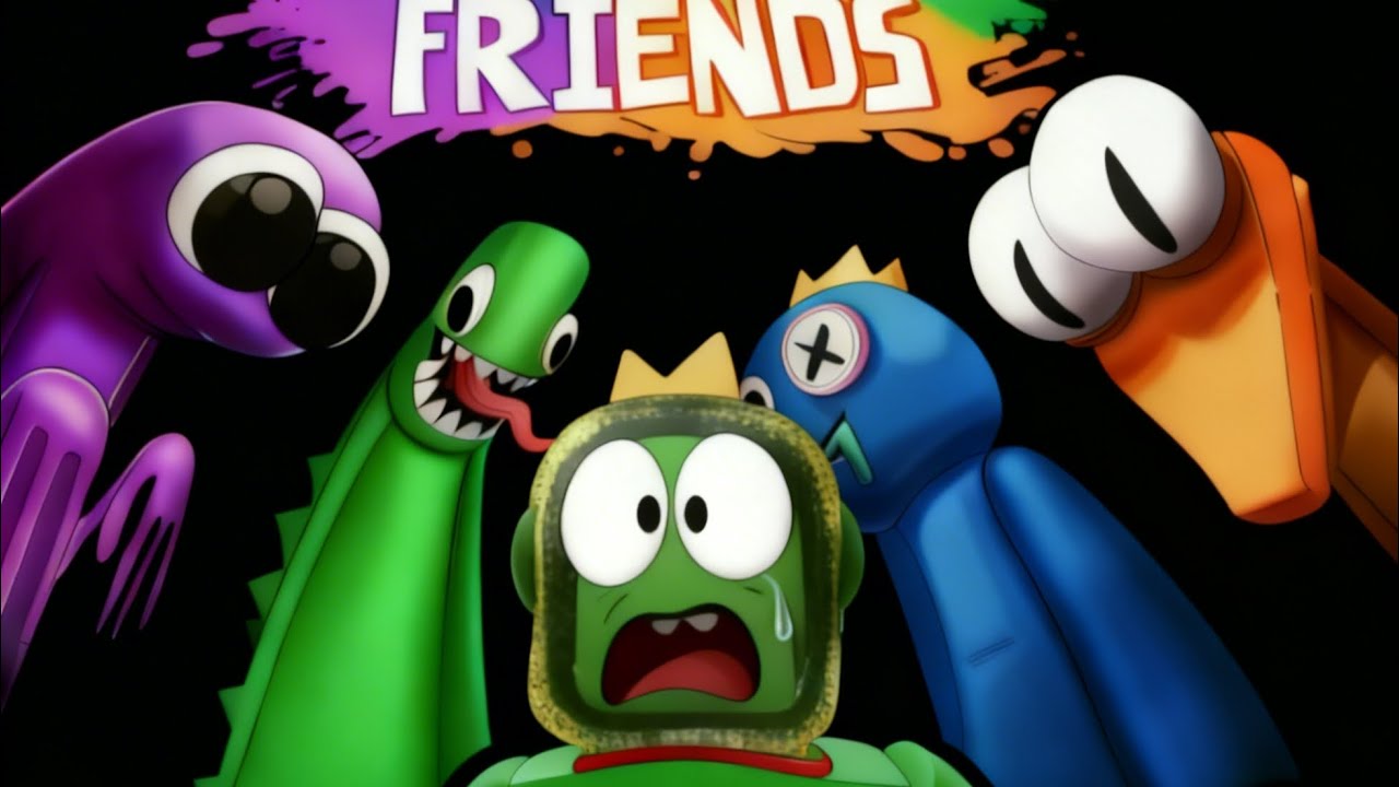 Je joue à rainbow friends/incroyable jeu 😃👌🏽