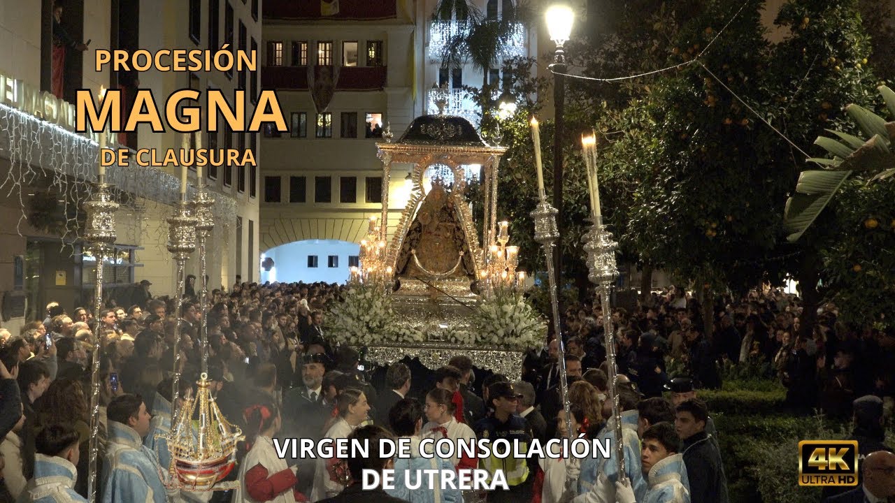 4K.VIRGEN DE CONSOLACIÓN DE UTRERA||MAGNA DE SEVILLA 2024||DEVOCIÓN Y FE