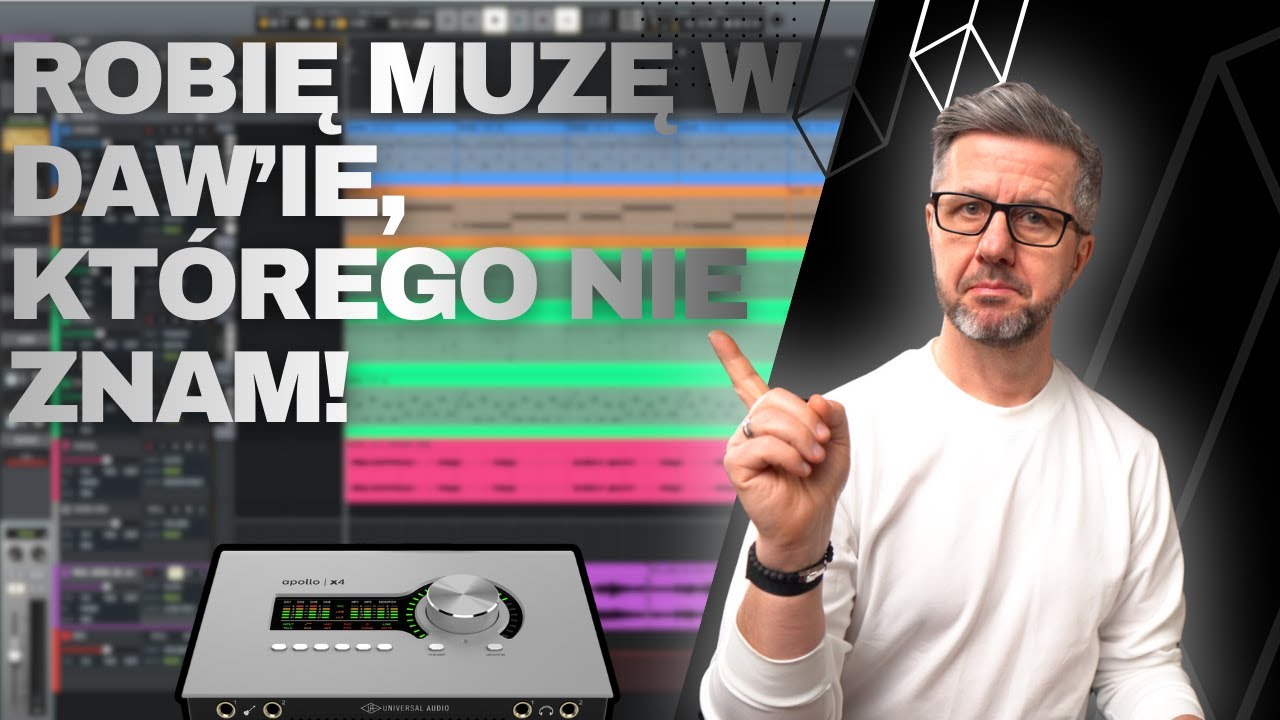 UNIVERSAL AUDIO APOLLO I LUNA  W AKCJI - ROBIĘ MUZĘ W DAW'ie, KTÓREGO NIE ZNAM