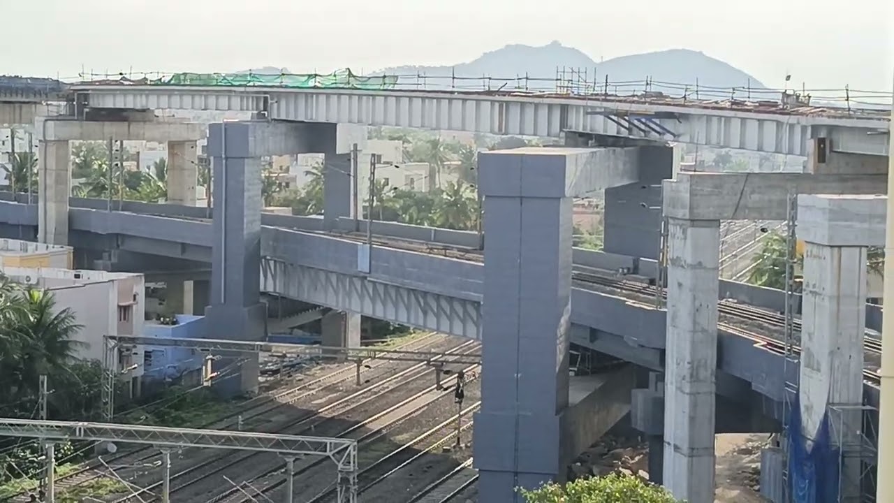 St Thomas Mount Railway Station view | STM | MRTS | Chennai Metro