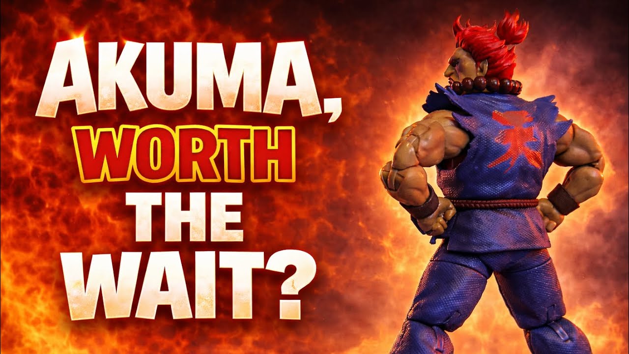 Jada Toys Akuma...Worth The Wait? Unboxing and First Reactions!