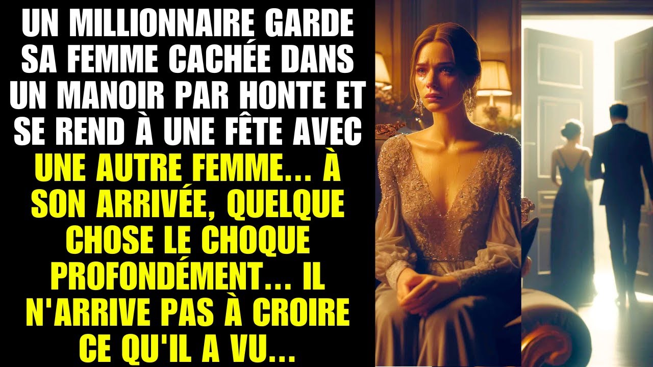 Un millionnaire cache sa femme, va à une fête avec une autre et est choqué par ce qu'il y découvre.