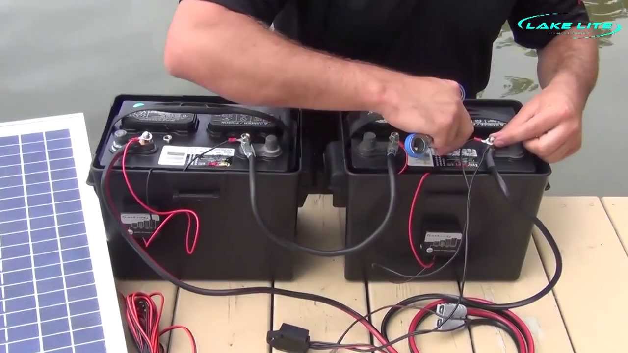 Lake Lite 24v Boat Lift Solar System Wiring Instructions