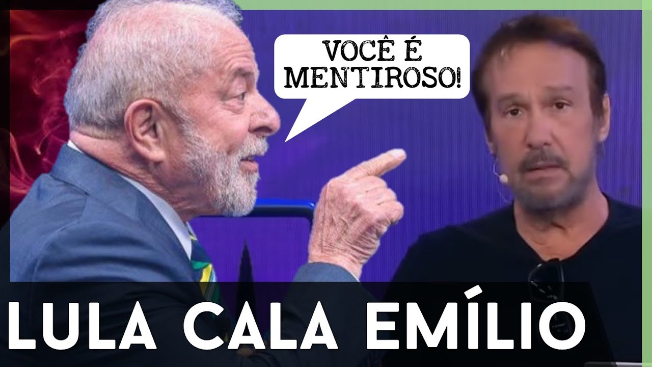 ⚠️JOVEM PAN EM ESQUEMA DE BOLSONARO! Lula cala Emílio Surtia