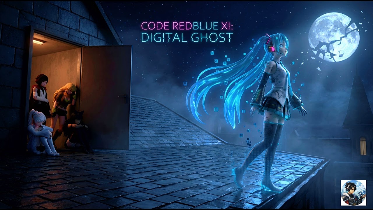 CODE REDBLUE XI: DIGITAL GHOST | Faded Memories [Miku x RWBY] | Emotional EDM Ballad (RTX 4K)