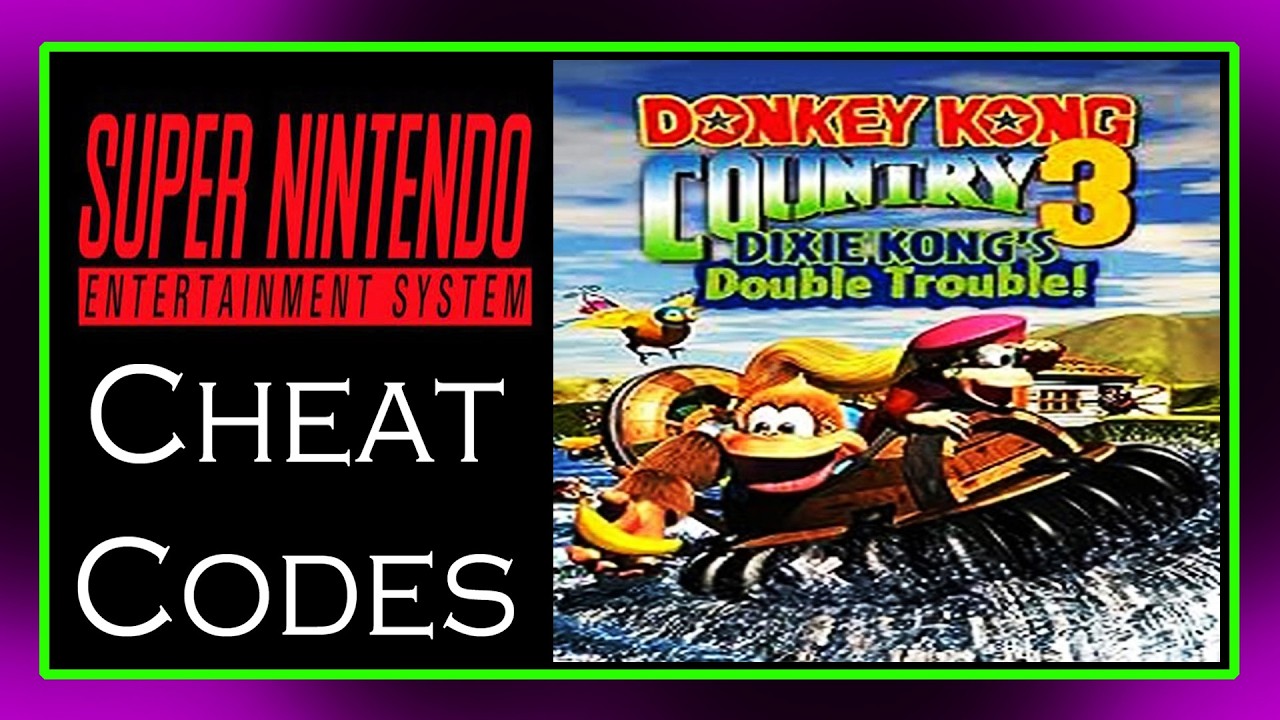 Donkey Kong Country Dixie Kong's Double Trouble Cheats