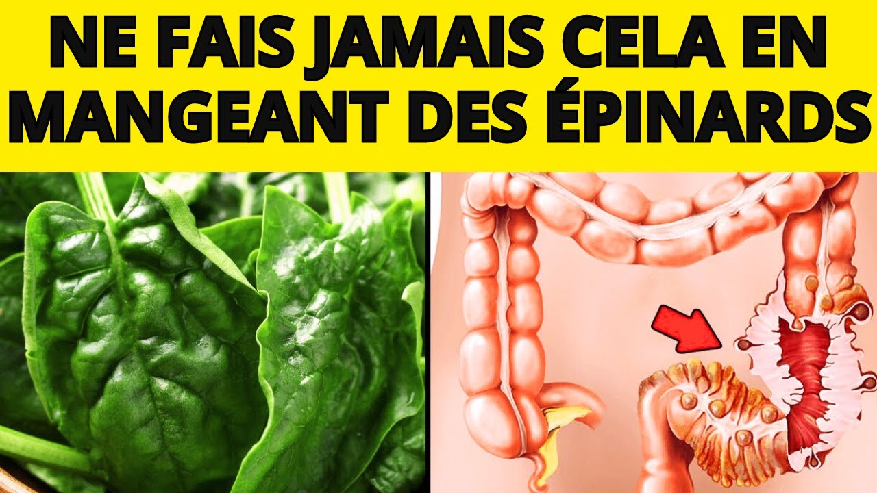 12 erreurs que vous ne devez JAMAIS faire en mangeant des ÉPINARDS