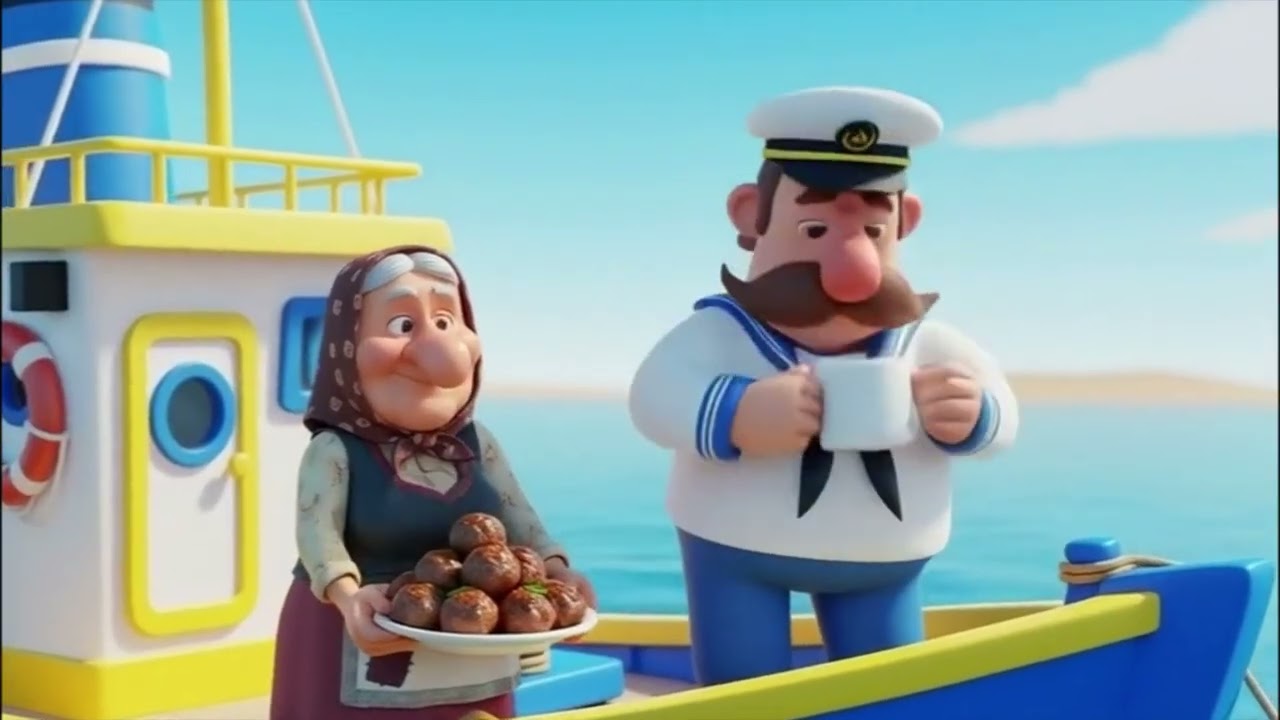 Un Marinar de la Constanța ⚓ Cântece de Grădiniță | AventuraCopilărieiRo