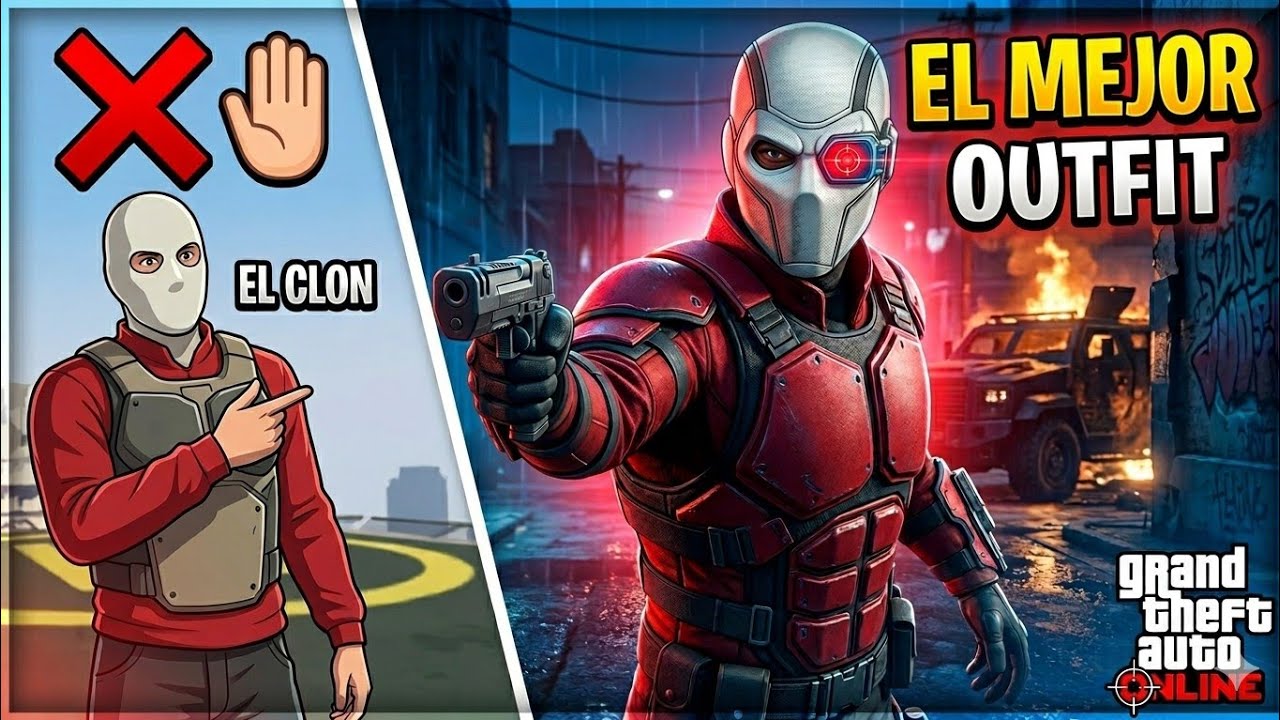 DEADSHOT OUTFIT (TRAJE DE DEADSHOT)  - GTA Online