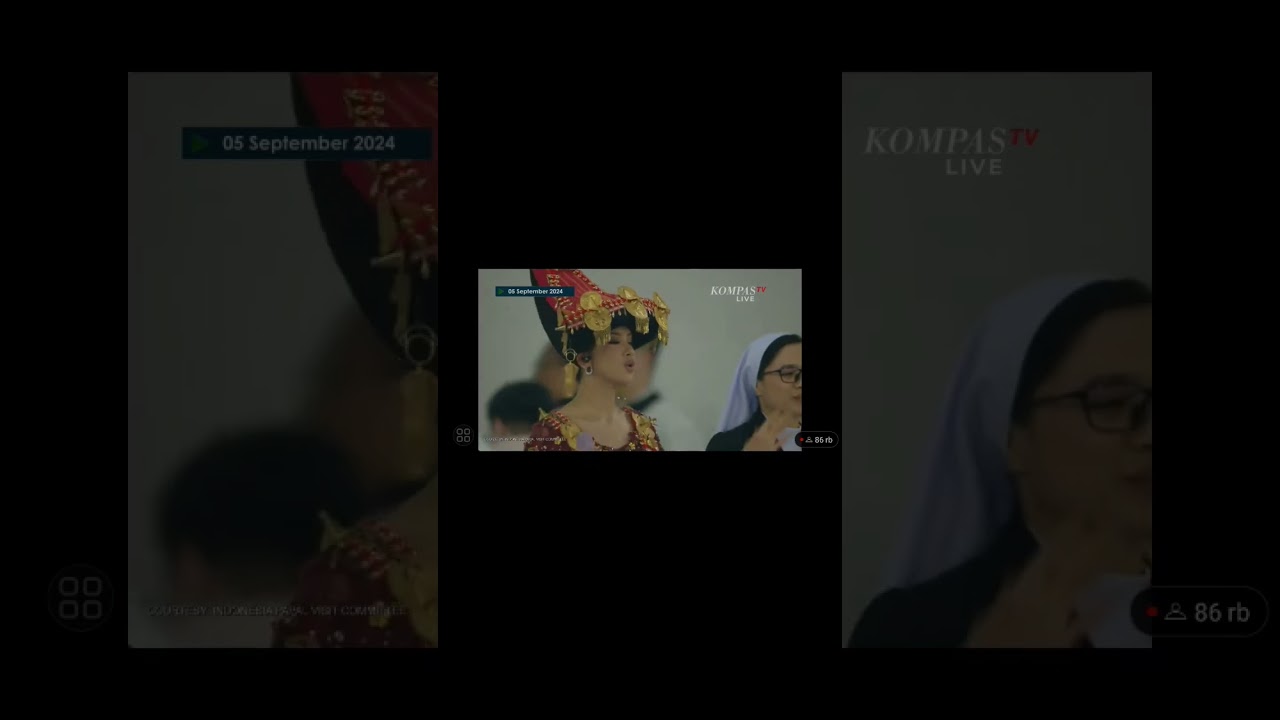 The Romos dan Lyodra #TheRomos #lyodra #pausfransiskus #misakudus #gbk