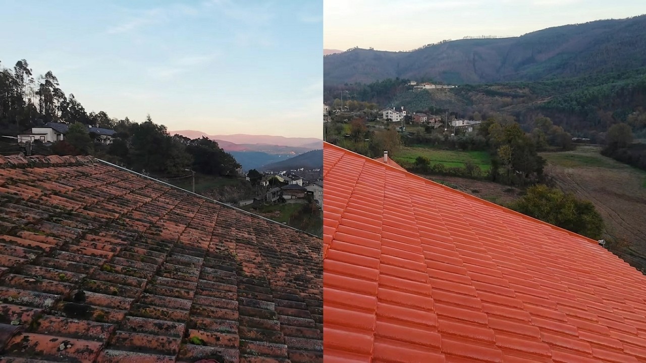 Telhado da Casa na Aldeia Recebe Upgrade | Airless vs Método Tradicional
