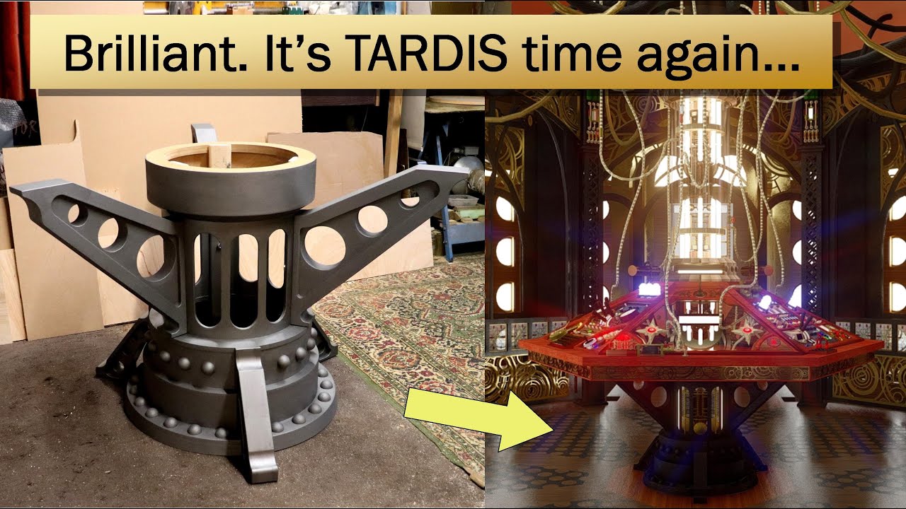 Steampunk Tardis Console - Part 7