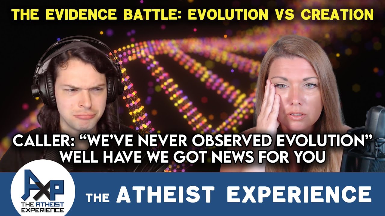 Andrew-MI | Evolution Vs Creation Is A Coin Toss | The Atheist Experience 26.33