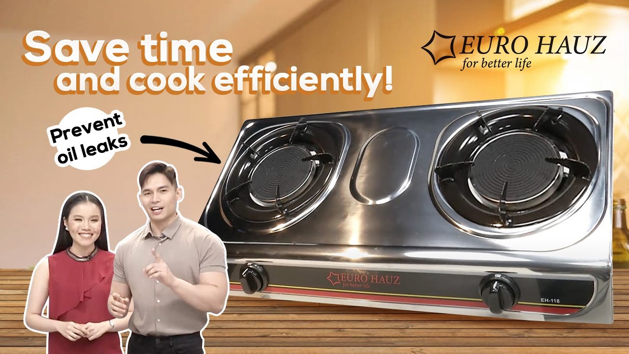 Euro Hauz Gas Stove | Shop TV