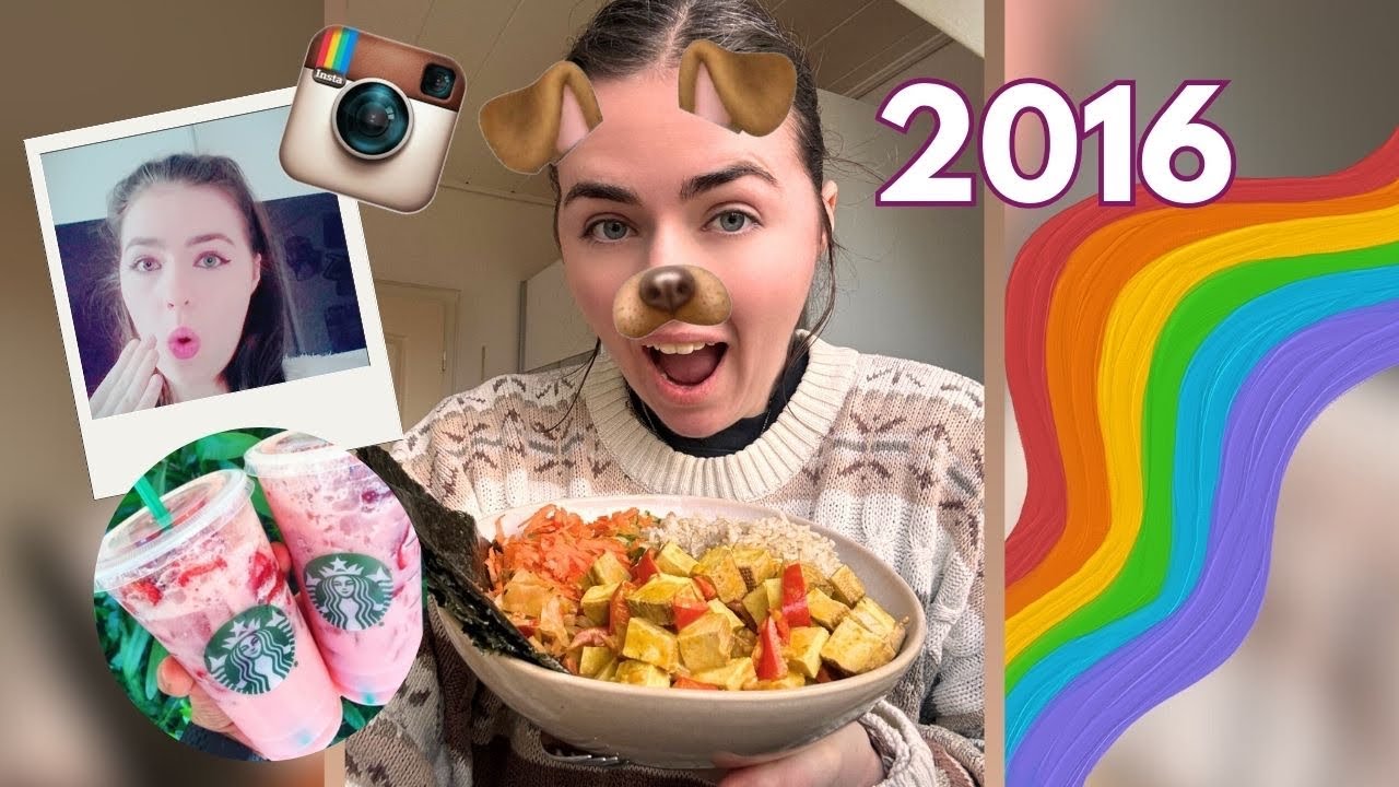 Ich esse einen Tag wie in 2016 / vegan