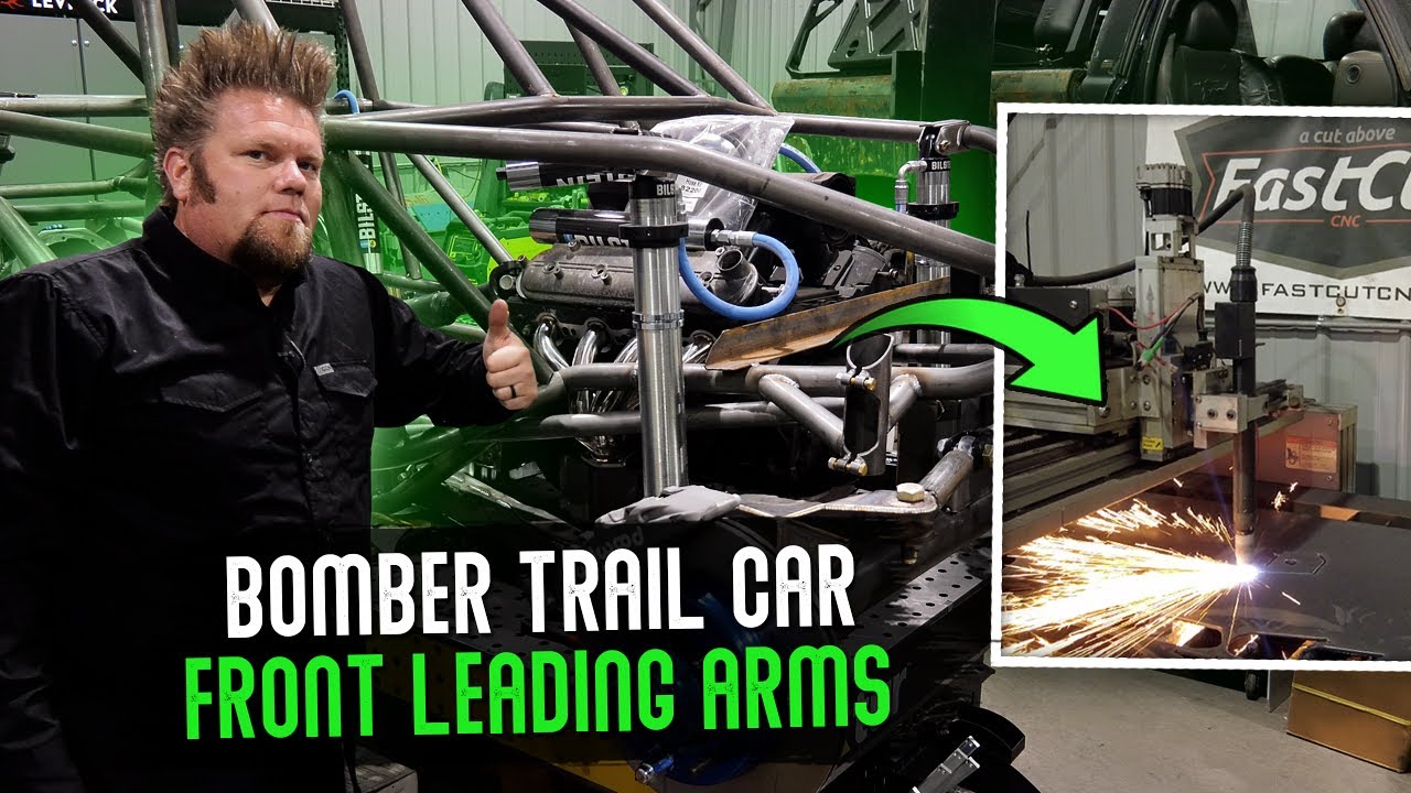 Leading Arm Suspension on a Rock Crawler
