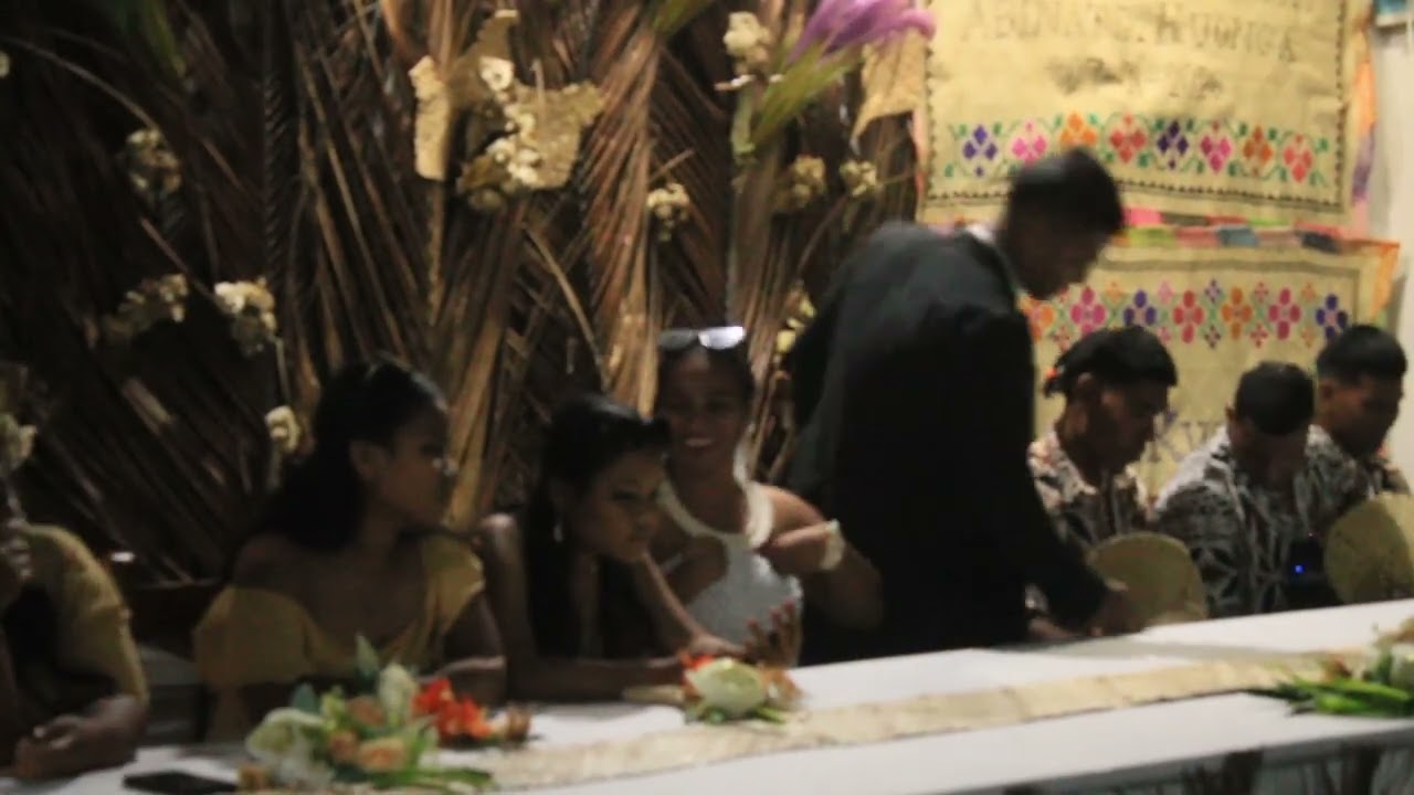 Abinate & Kuongalelei Wedding night.