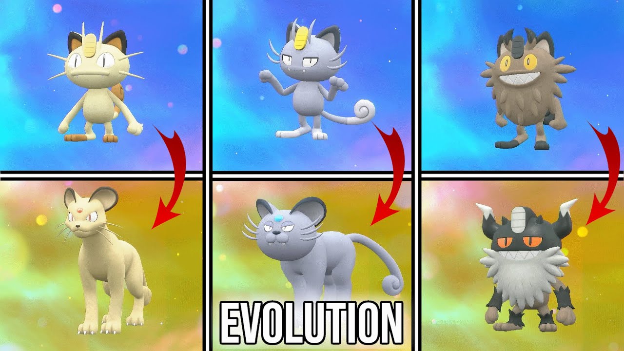 Meowth | Persian | Perrserker | Evolution in Pokemon Scarlet & Violet | SV