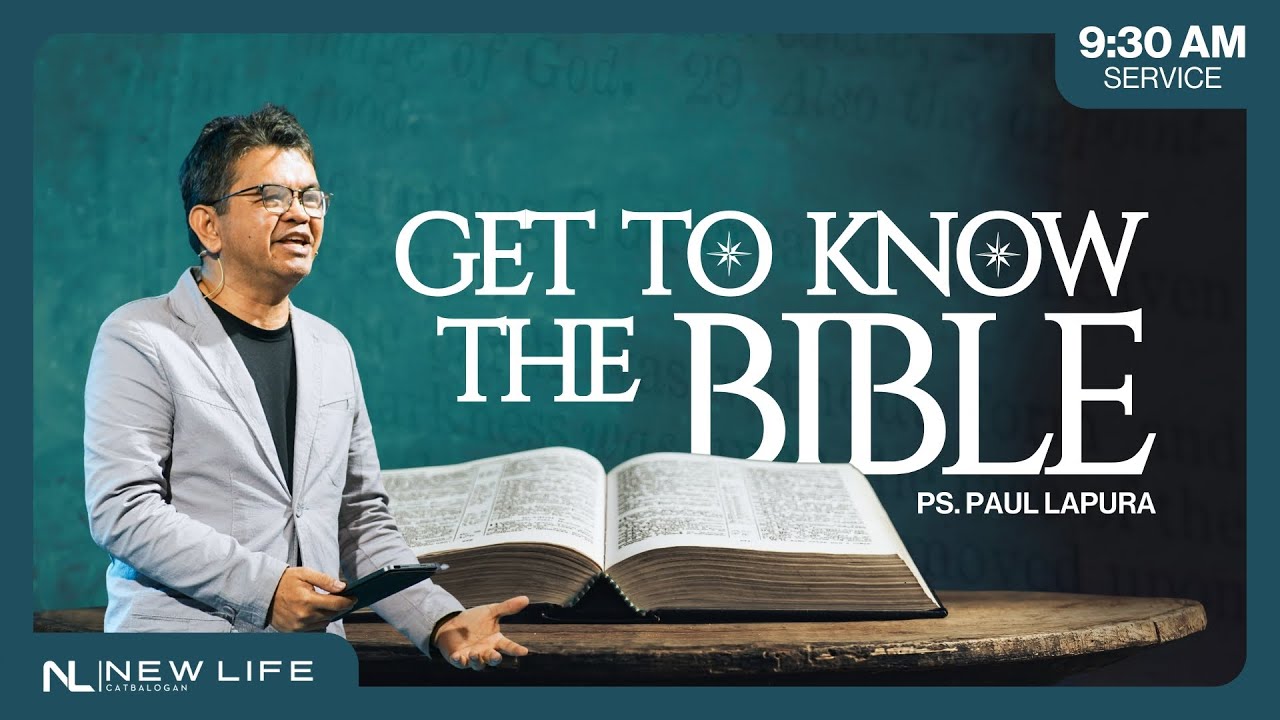 GET TO KNOW THE BIBLE - January 25, 2026 (9:30 AM)
