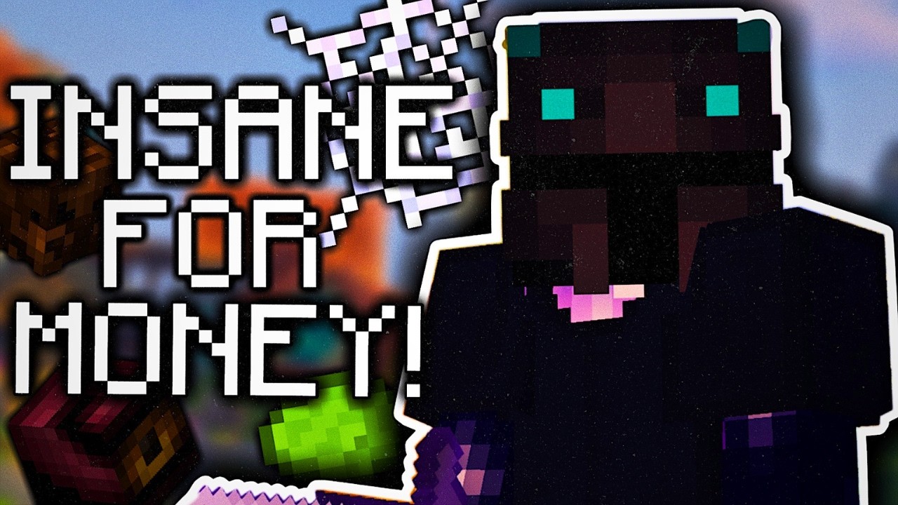 Tarantula Slayer вполне может стать МЕТА-способом заработка денег... (Hypixel Skyblock)