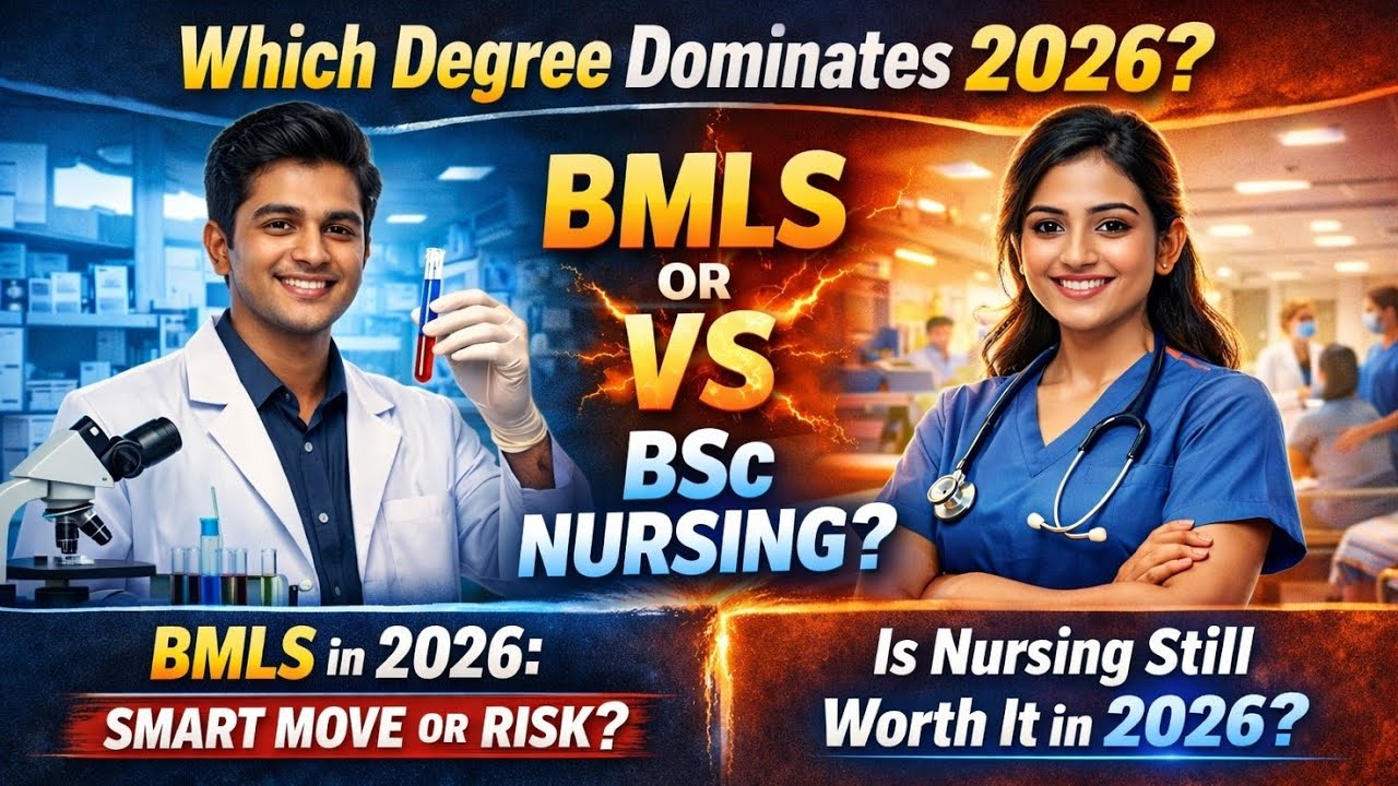 BMLS vs BSc Nursing 2026 🔥 Which Degree Will Dominate Future? (Full Comparison)