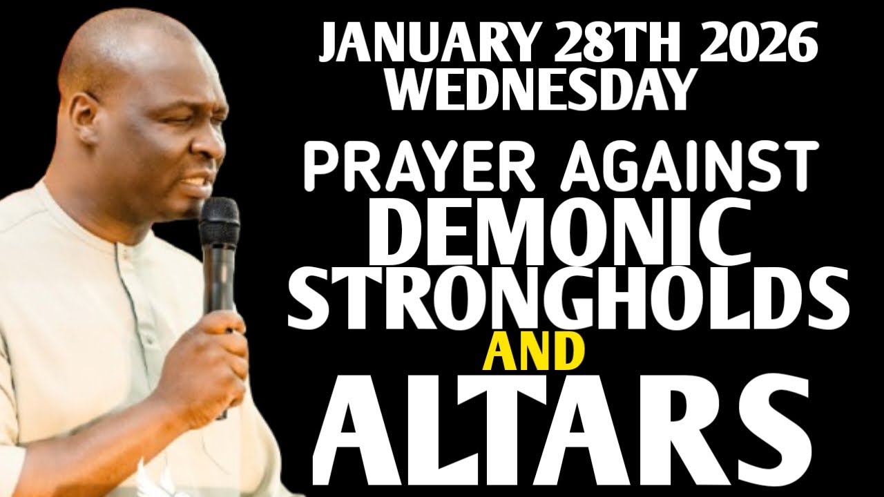 {Wednesday, January 28th 2026} Destroy Altars Stagnation & Spirit of delay | Apostle Joshua Selman