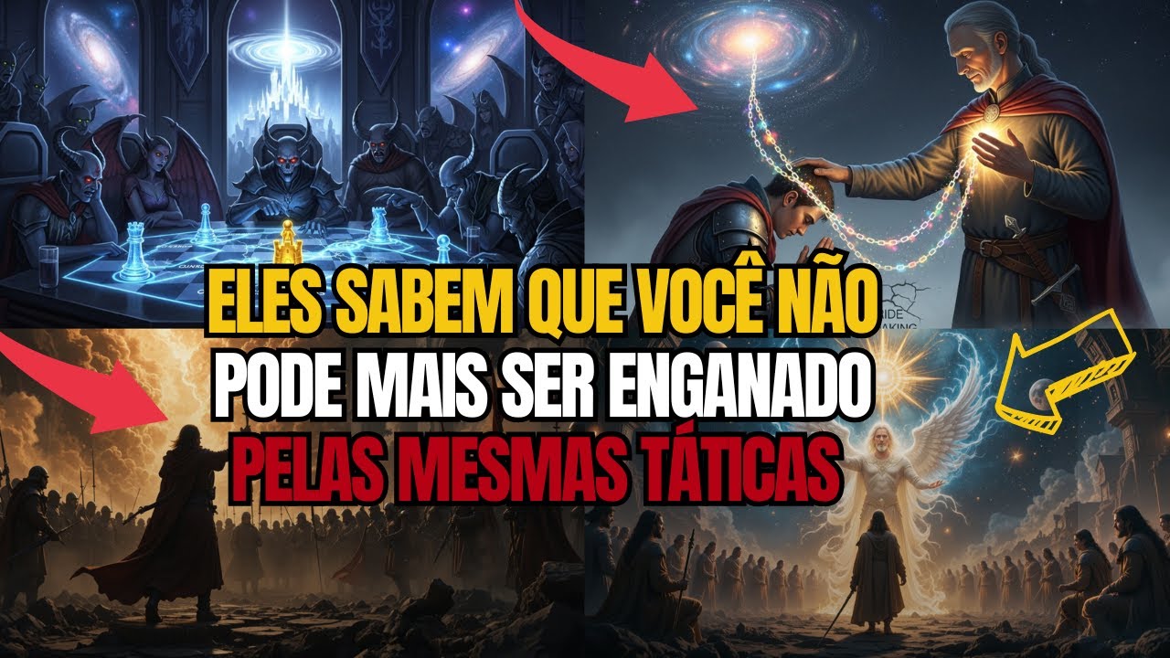 ESCOLHIDO🔥 ELES SABEM QUE VOCÊ NÃO PODE MAIS SER ENGANADO PELAS MESMAS TÁTICAS 🔥