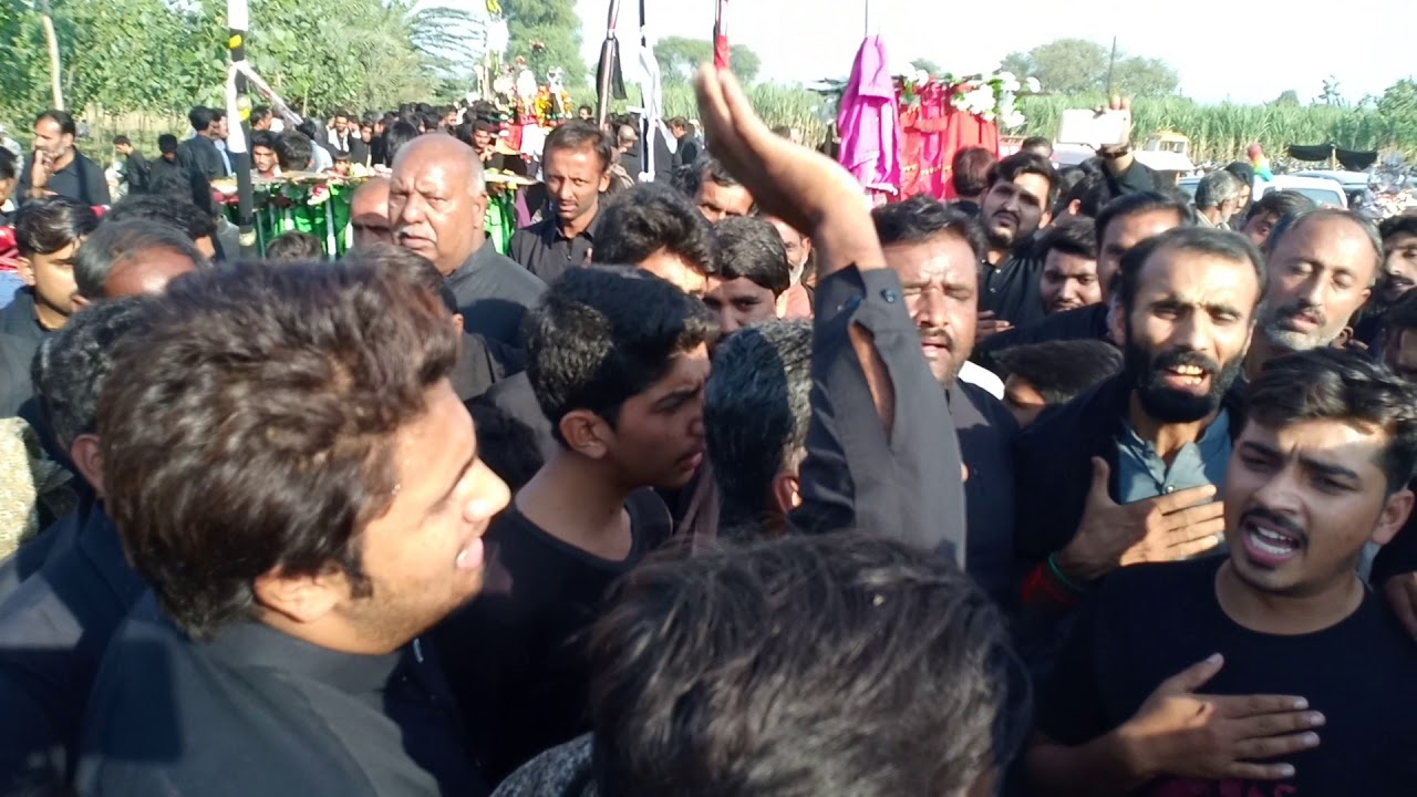 Chalam bhira da karan ai khari Han barmdagi van 20 Safar Rajoya sadat