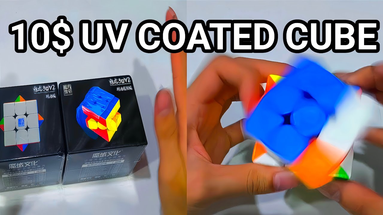 10$ UV COATED MEILONG V2M 3X3 UNBOXING | THECUBICLE.COM